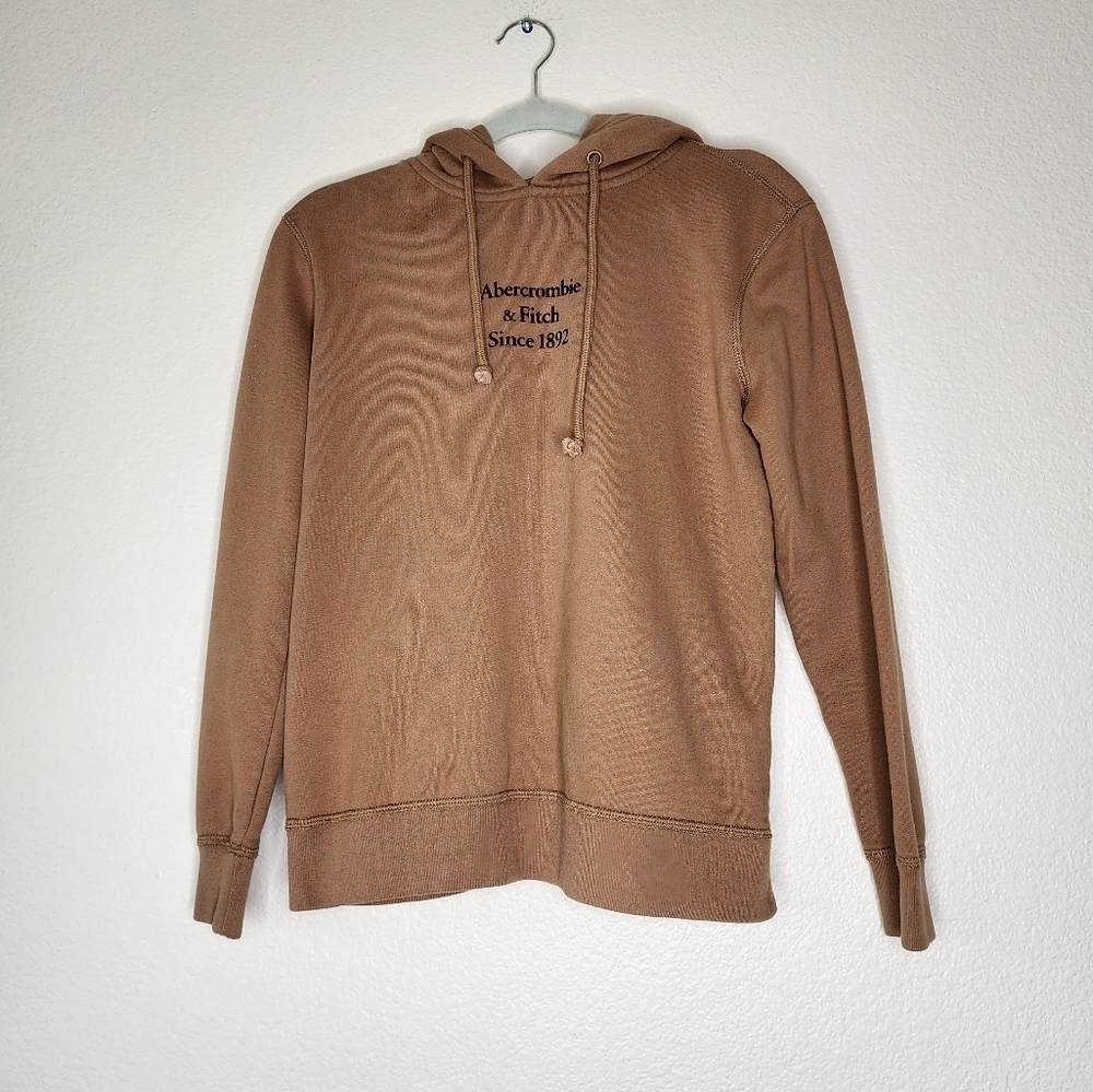 Abercrombie and Fitch Tan Hoodie XS
